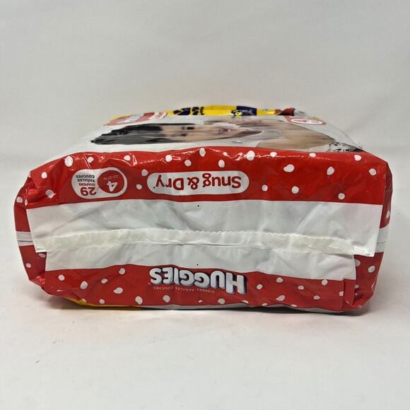 NWT 2012 huggies snug & dry diaper SIZE 4 22-37lbs Disney Baby Mickey Mouse - Picture 3 of 8